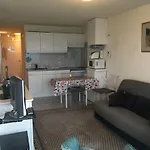 Prachtige studio met frontaal zeezicht en terras 4 pers.